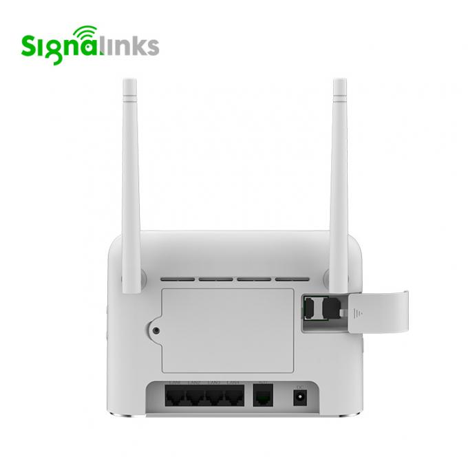 300mbps MIMO 2*2 Wifi Wireless Router 3G 4G Lte CPE Wifi Router Modem con slot per schede SIM 1