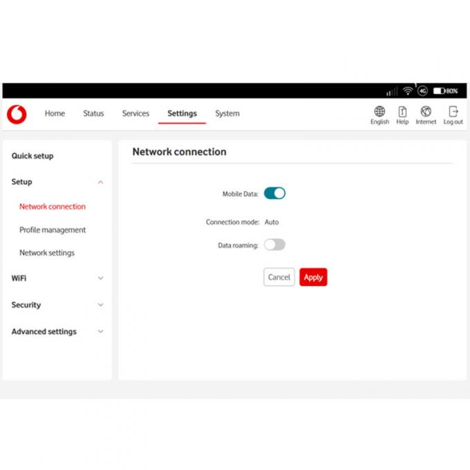 Originario Vodafone R228T Pocket Router 150Mbps 4G LTE Wireless WiFi Portable Modem Mini Outdoor Hotspot Con slot per schede SIM 4