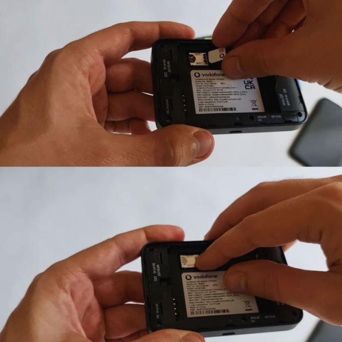 Originario Vodafone R228T Pocket Router 150Mbps 4G LTE Wireless WiFi Portable Modem Mini Outdoor Hotspot Con slot per schede SIM 5