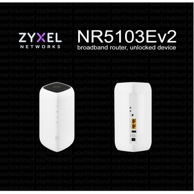 Zyxel NR5103EV2 5G NR Indoor Router con velocità di trasmissione DL di 4,7 Gbps