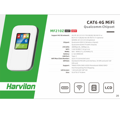 comprare 5V 1A 4G Mobile WiFi Router in Bianco / Nero / Oro / Rosso online manufacture