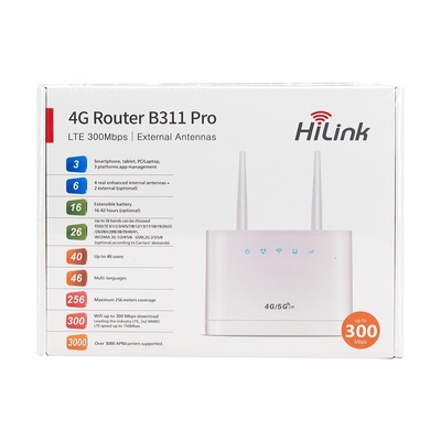 comprare 4G Wifi Router B311 Pro OEM&ODM Wifi Wireless Router 4G Lte Con Power Bank Router wireless Prezzo online manufacture