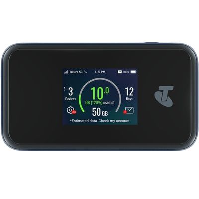 comprare MU500 per dispositivi abilitati ZTE 5G Wifi Pro Batteria da 4500mAh 2.4 pollici Color Touch Screen Router fino a 30 dispositivi online manufacture