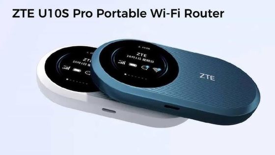 comprare Sbloccato ZTE U10S Pro Wi-Fi wireless portatile 229Mbps 4G LTE Router Mini Outdoor Modem Hotspot Con slot per scheda SIM 3000mAh online manufacture